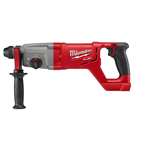 Milwaukee Electric Tool 2713-20 Milwaukee M18 Fuel 18V Lithium-Ion Brushless Cordless SDS Plus D-Handle Rotary Hammer, 1", Bare Tool, Plastic, 17.63