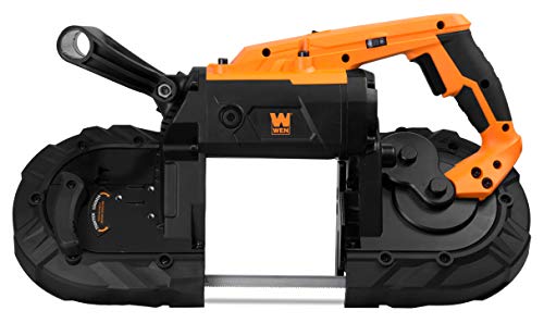 WEN 94396 10-Amp 5-Inch Variable Speed Handheld Portable Band Saw for Metal