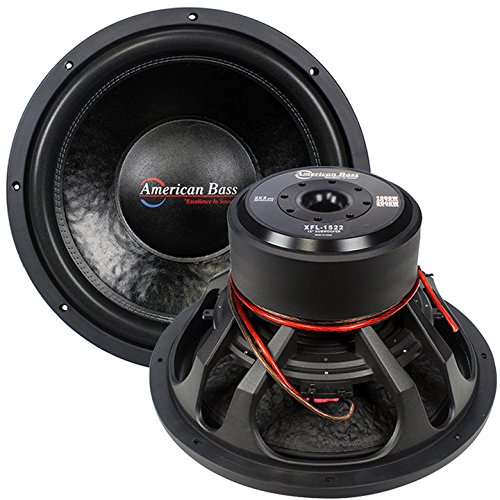 American Bass XFL1522 15" SUBWOOFER AMERICAN BASS DUAL 2 OHM VOICE COILS; 200 OZ. MAGNET