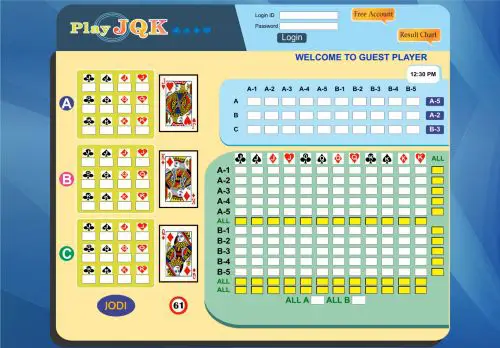 jqk online result