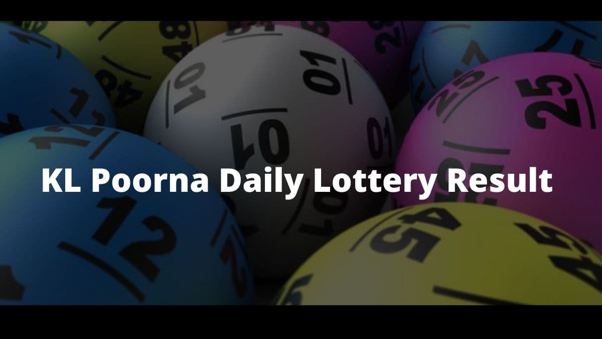 poorna lottery result today