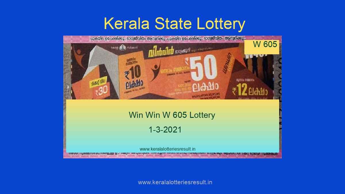 kerala lottery result 1/3/2021
