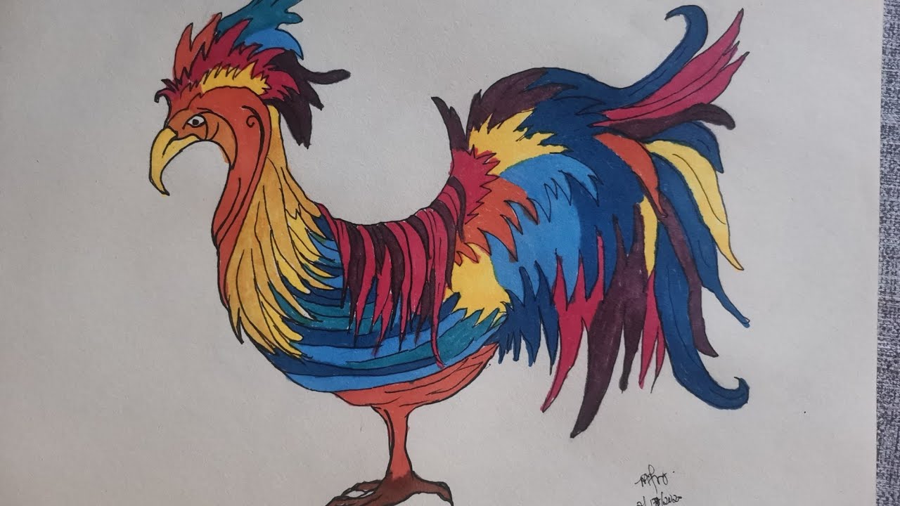 sarimanok drawing
