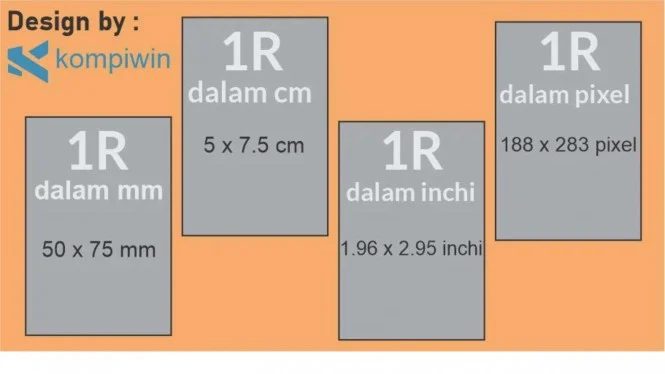 ukuran foto