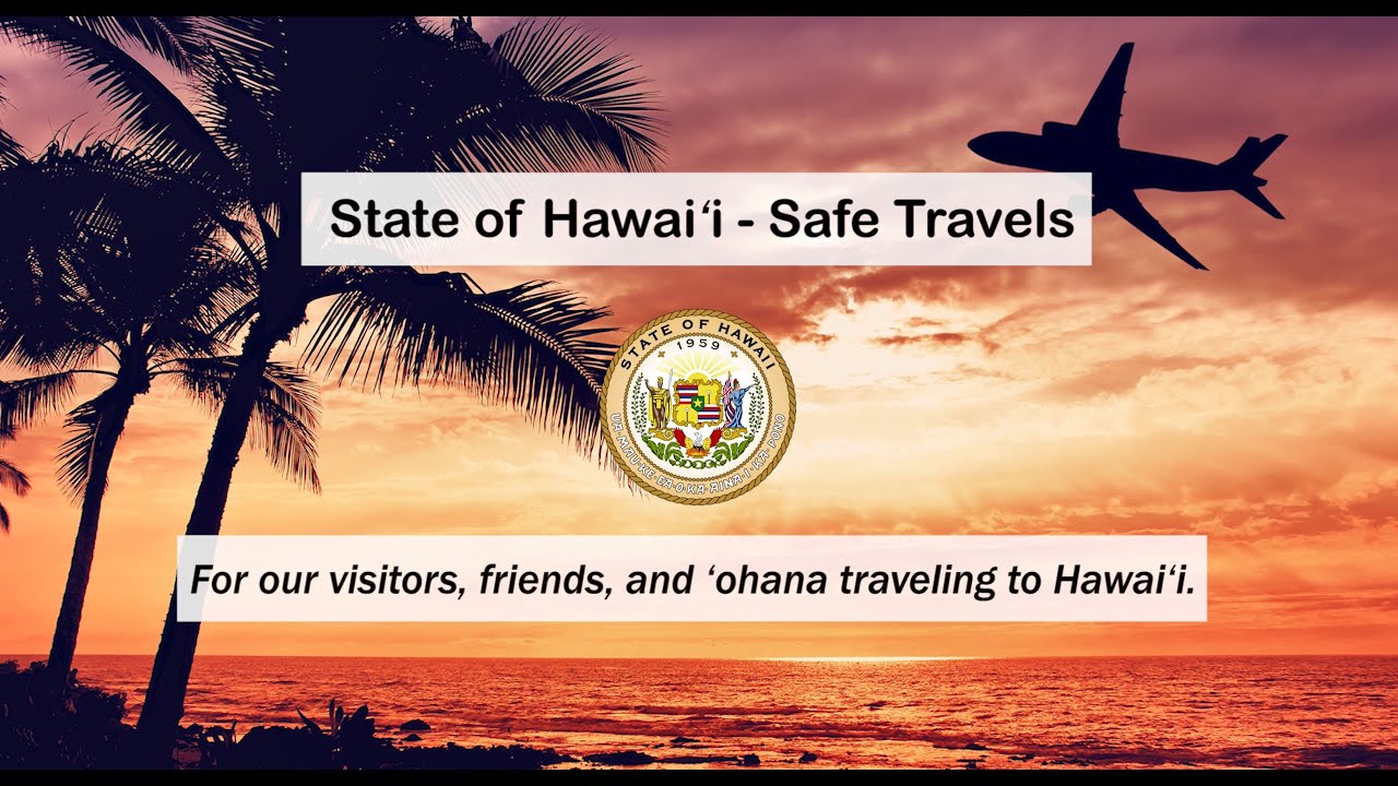 hawaii safe travels login