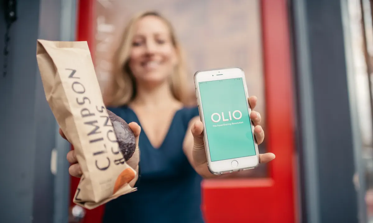 Food sharing app Olio