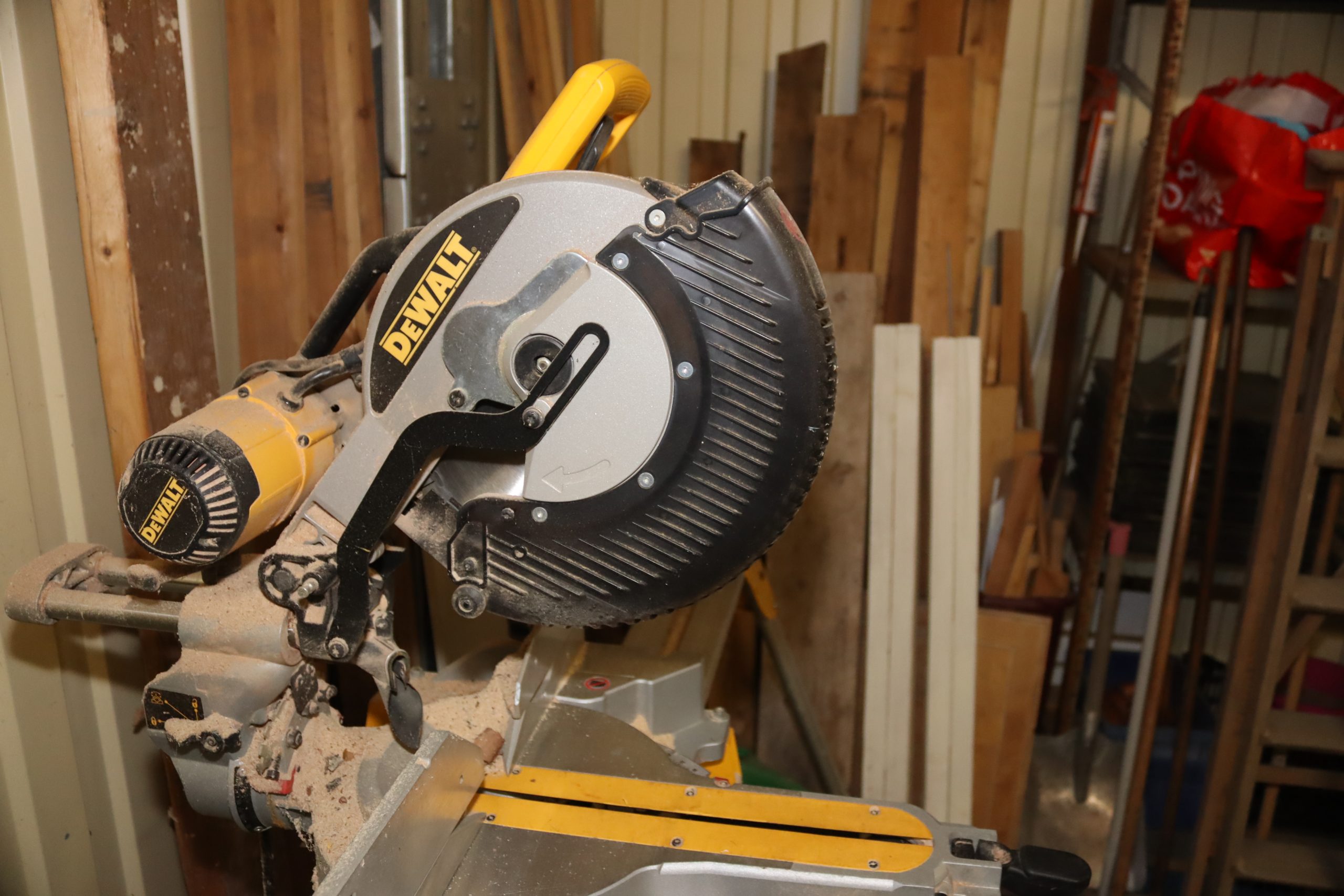 dewalt dw715 miter saw